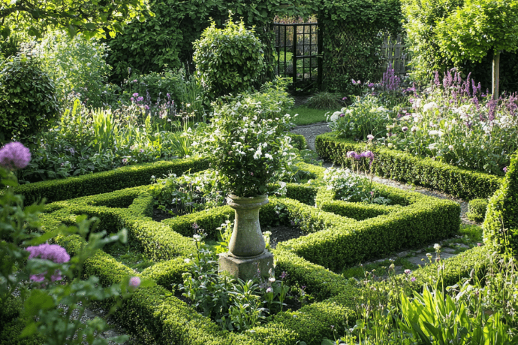 spring garden inspiration for hedgerows