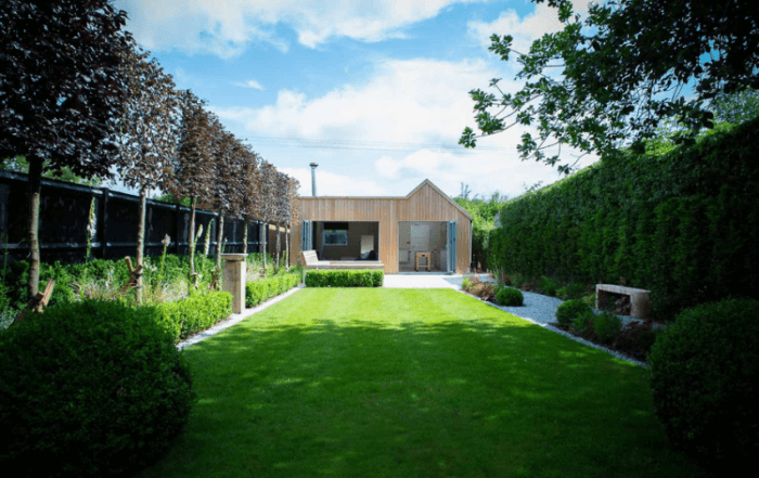 small formal garden