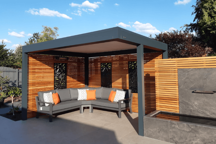 pergola for seating
