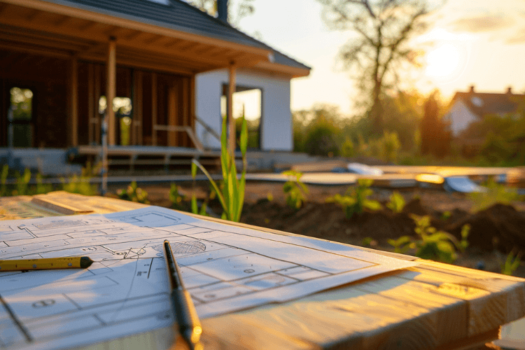 new build garden design